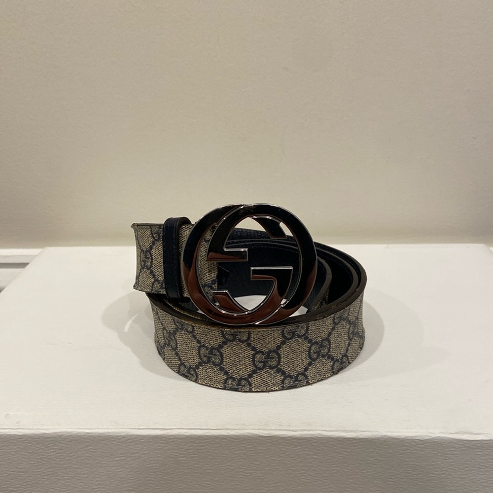 Gucci GG Supreme Belt
